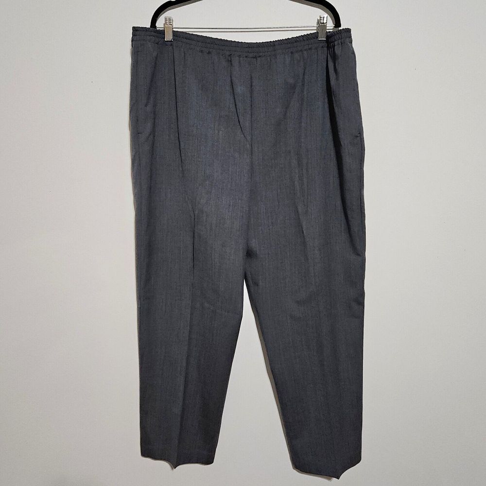 Eskandar Pants Sz 3 US 20 Neiman Marcus Wool Cashmere Relaxed Pull On Trouser